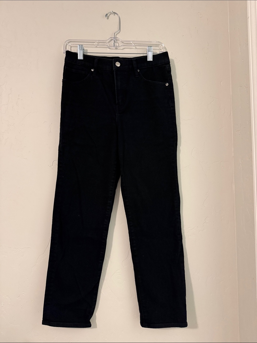 Express High-Rise Straight Leg Women’s Jeans - Black